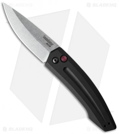 Kershaw Launch 2 Automatic Knife Black Aluminum (3.4" Stonewash) 7200 3 Kershaw Launch 2 Automatic Knife Black Aluminum (3.4" Stonewash) 7200