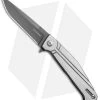 Kershaw Nura 3.5 Flipper Frame Lock Knife (3.5" Gray) 4035TIKVT 2 Kershaw Nura 3.5 Flipper Frame Lock Knife (3.5" Gray) 4035TIKVT -Knives Online Store kershaw nura 3 5 4035tikvt BHQ 21534 jr