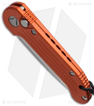Microtech LUDT Automatic Knife Orange (3.4" Stonewash Serr) 135-11OR 4 Microtech LUDT Automatic Knife Orange (3.4" Stonewash Serr) 135-11OR - Image 2