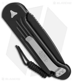 Microtech LUDT Automatic Knife Black (3.4" Black) 135-1 -Knives Online Store microtech LUDT black black 135 1 BHQ 49380 er side