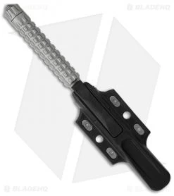 Microtech A.D.O. Tanto Knife T/E Fixed Blade (4.5" Bead Blast Plain) 117-7 -Knives Online Store microtech ado bead blast stanadard 117 7 sheath