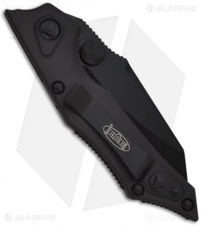 Microtech Tactical Select Fire Dual Action Automatic Knife (3.5" Plain) 128-1T 4 Microtech Tactical Select Fire Dual Action Automatic Knife (3.5" Plain) 128-1T - Image 2