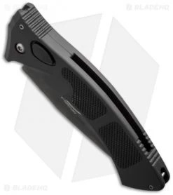 Microtech Amphibian Automatic Knife (3.5" Black Serr) 08/2002 -Knives Online Store microtech used amphibian black serr 08 2 bottom cm