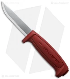 Morakniv Basic 511 Knife Red (3.625" Satin) 12147 Sweden