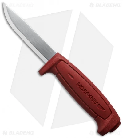 Morakniv Basic 511 Knife Red (3.625" Satin) 12147 Sweden 3 Morakniv Basic 511 Knife Red (3.625" Satin) 12147 Sweden