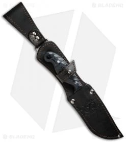 Olamic Cutlery Baikal Fixed Blade Knife (4.75" Damascus) 1827 -Knives Online Store olamic cutlery baikal 1827 sheath