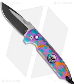 Pro-Tech Les George Rockeye Skull Surprise Splash Auto -Orange/Purple/Green