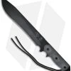 TOPS Knives Armageddon Fixed Blade Bush Knife (10.625" Black Plain) A-TRD-01 1 TOPS Knives Armageddon Fixed Blade Bush Knife (10.625" Black Plain) A-TRD-01 -Knives Online Store tops armegeddon a trd 01